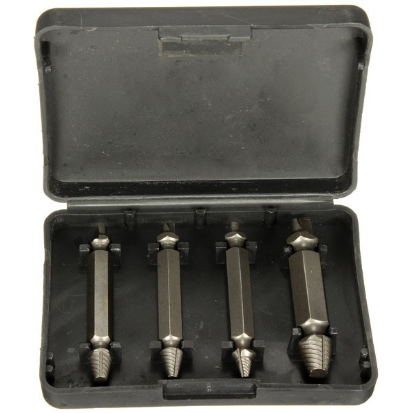 30sets Wholesale Dmaged Screw Extractor Drill Bit For Any Size Screw Or Bolt Hand Power Tools