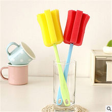 Sponge household cleaning Brush my Bottle Cup Glass plastic bowl Washing Kitchen accessories Cleaner Tools for Dish kichen dust
