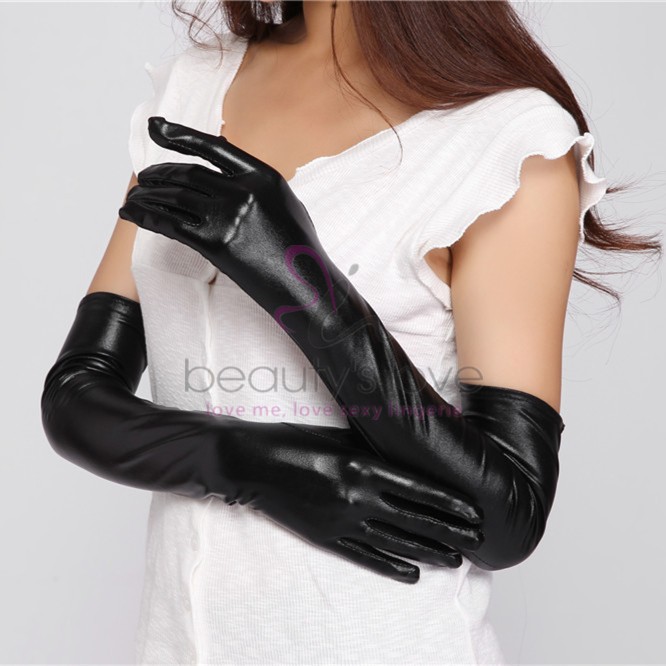 Leather glove play