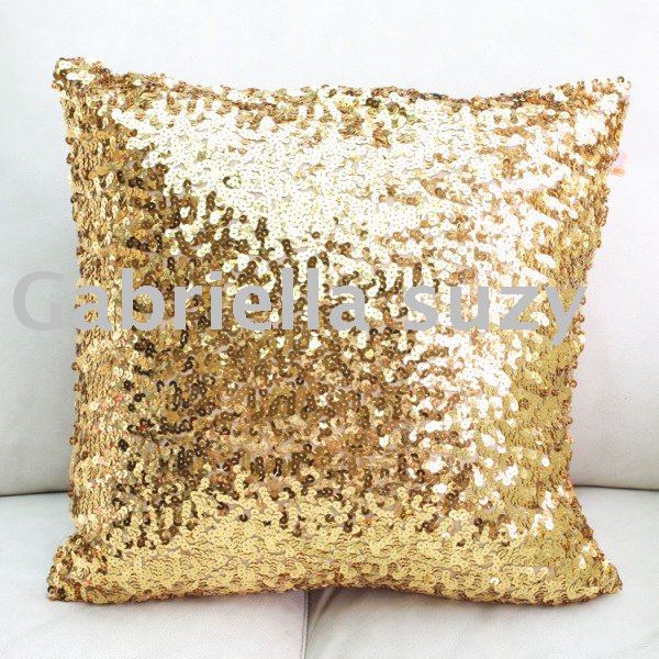 89 Europe luxurious sequin pillow/cushion cover/pillow case freeshipping wholesalein Cushion