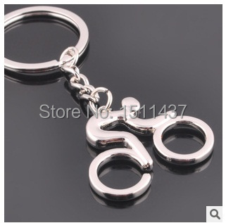 chaveiro!Fashion creative bike Keychain,novelty casual metal trinket Bicycle chain ring holder Souvenir gifts