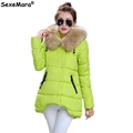 Women Winter Parka Womens Winter Jackets Womens Parka Fur Hooded Long Winter Jacket Womens Down Jackets