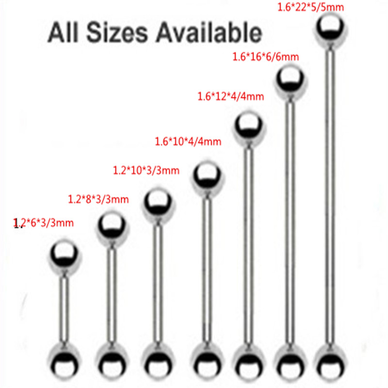 Industrial Barbell Size Chart