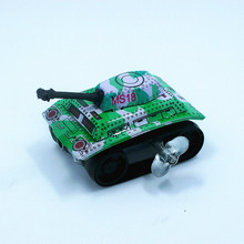 Mini vintage Tin Toys Friction Tank Kids Children Childhood Classic Wind Up Clockwork Tin Toy Collection oyuncak W229