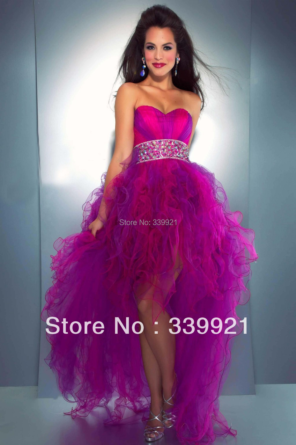 Neon Pink Prom Dress - Cocktail Dresses 2016