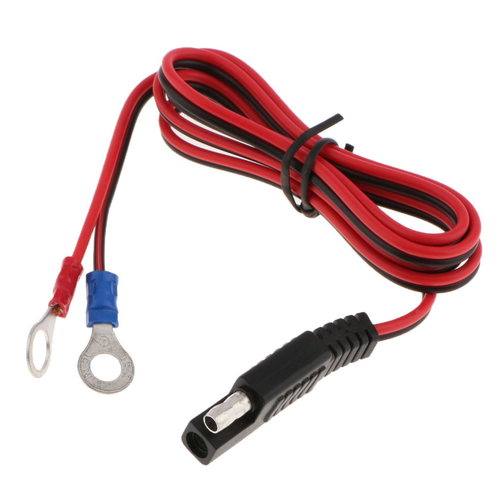 10A Motorcycle Cable Battery Tender Ring Terminal Harness Fused Charger 12 Volt