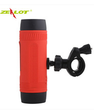 Portable Zealot S1 Bluetooth Speakers 4500mah Power Bank Rechargeable + LED light for Outdoor Sport+bike mountian brackets