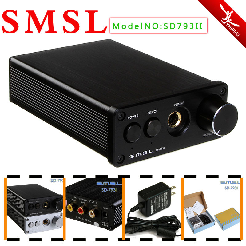 SMSLSD793IIDACDIR9001PCM1793OPA2134CoaxOpticalInputHeadphone