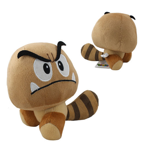 super mario plush goomba