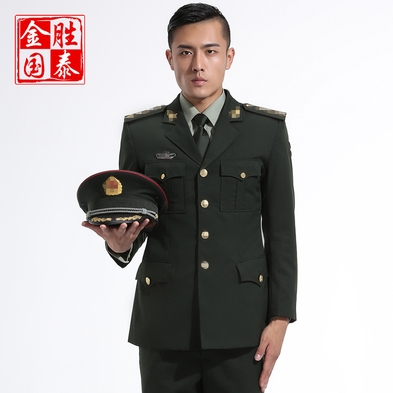 Army Dress Green Uniform Set Up 102