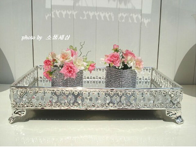 decorative mirror tray