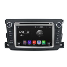 Cortex A9 HD 1024*600 Quad Core 16GB Flash Android 5.1.1 Car DVD Player Radio GPS Navi Stereo for Mercedes-Benz SMART 2011 2012