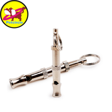 1pc free shipping petcircle New Arrival Key chain Whistle Sound Pet New 53mm Dog Training Adjustable pet products for dogs