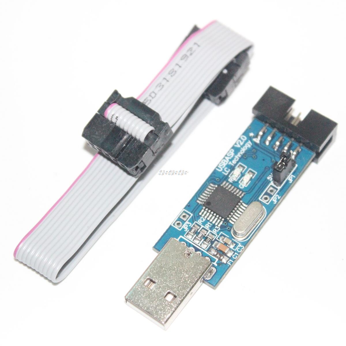 Купить смарт-электроника нового usbasp usbisp avr программатор usb isp ...