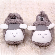 Lovely Baby Boys Girls Winter Warm Plush Booties Infant Soft Slipper Crib Shoes Free Shipping