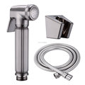 Copper shattaf bidet brushed nickel sets sprayer holder