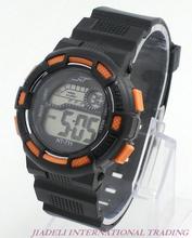 Hombres reloj LED Digital fecha impermeable reloj deportivo anime tricolor estudiante luminosa iluminación de la linterna