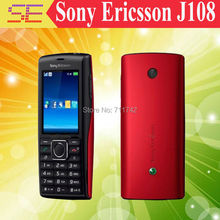 J108 Refurbished Sony Ericsson j108 Cedar Unlocked MP3 Bluetooth Free Shipping
