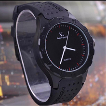 Calientes del balompié de moda casual deportes para hombre de la aleación de silicona relojes hombres deportes relojes 2015 Montre Femme