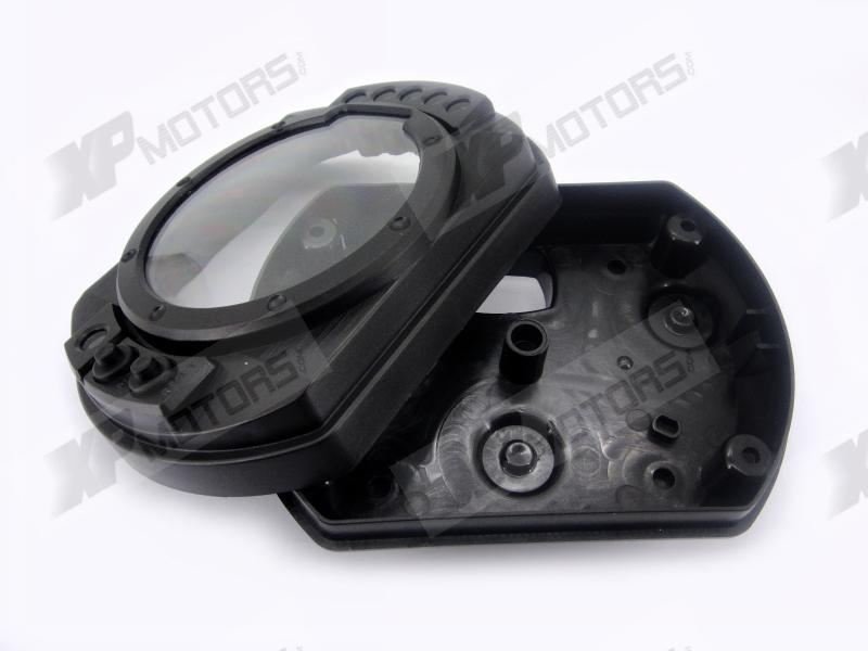 New ABS Plastic Speedometer Gauge Case Cover Tachometer For Kawasaki Ninja ZX6R 2003 2004 2005 2006