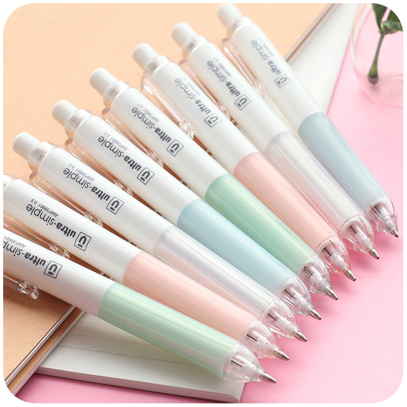 5pcs/Lot Primary School Students Cute Mechanical Pencil 0.5mm / 0.7mm