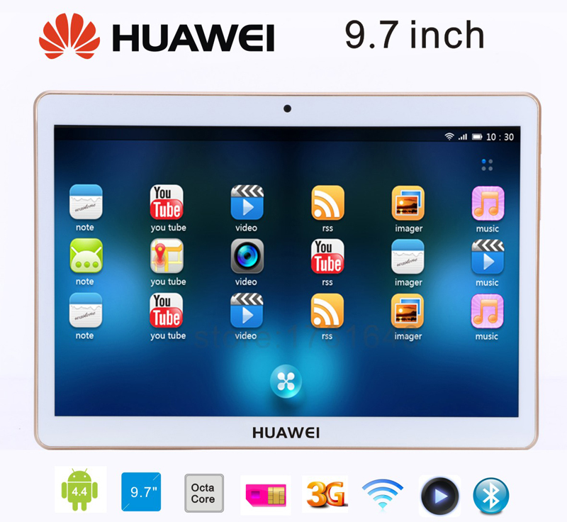 Huawei Tablet 9 7 inch MTK6592 Octa Core 1920 1080 IPS 3G Phone Call Android 4