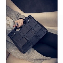 Fashion Brand 2016 NEW Style Women High Quality Women Tote Handbag Splice Messenger Bags Lady Tote Bags Office Bags