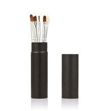 5pcs Mini Cosmetic Makeup Brushes Set Eyeshadow Powder Blush Foundation Brush Set with Bottle Pincel Maquiagem