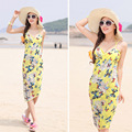 2016 New Women Beach Dress Sexy Sling Beach Wear Dress Sarong Bikini Cover ups Wrap Pareo