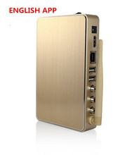 Kodi Android Quad Core TVBOX V3 With English IPTV 90+English Live Channel Customized English Channel Support Movie VOD Free Test
