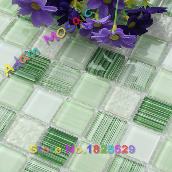 Compra azulejos de la cocina verde online al por mayor de China