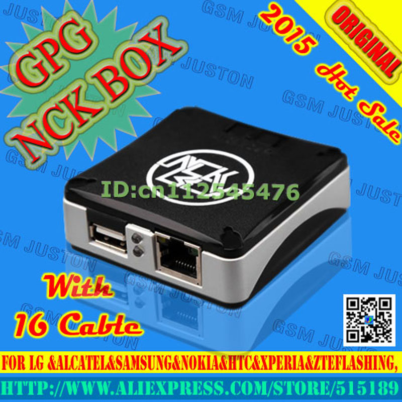   NCK Box  LG  Alcatel  samsung  Nokia  HTC  XPERIA zteflashing,      with16cables