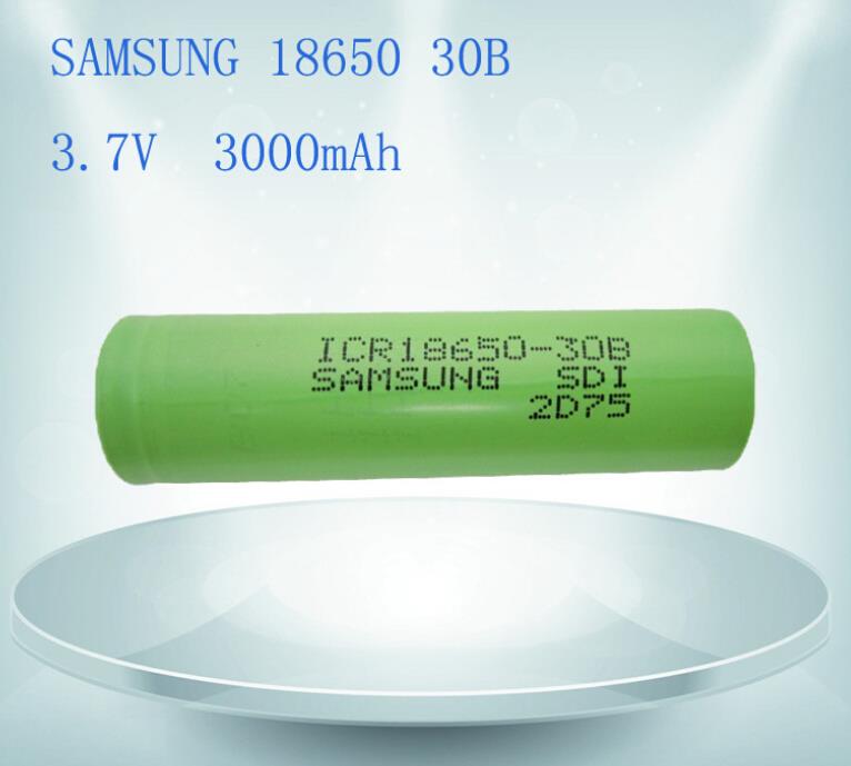 Купить 2 штмного 100 оригинальный Samsung 18650 Li Ion батарея Icr18650 30б 3000mah 37v 7051