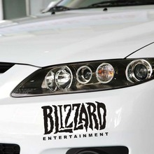 Blizzard Entertainment Car Styling Sticker decals Reflective for Tesla Toyota Chevrolet cruze Volkswagen skoda Hyundai Kia