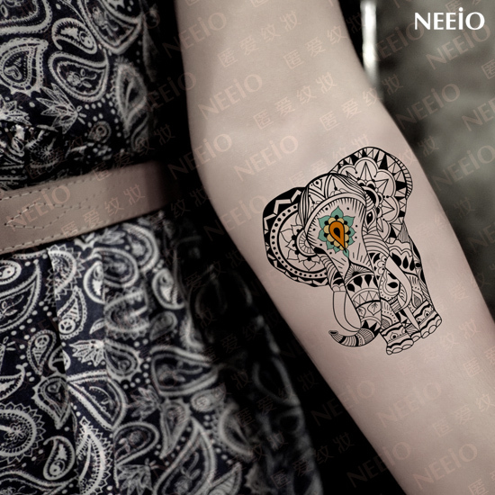 hohe qualit 228 t gro 223 handel elephant tattoo sticker aus china hohe qualit 228 t gro 223 handel elephant tattoo sticker aus china