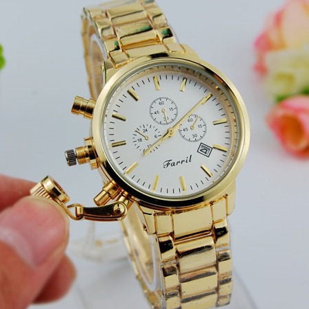 Luxury Gold Wrist Watches Best Fashion Brand Nice JAPAN MOVT Water Resistant Cheap Buy Online Women
