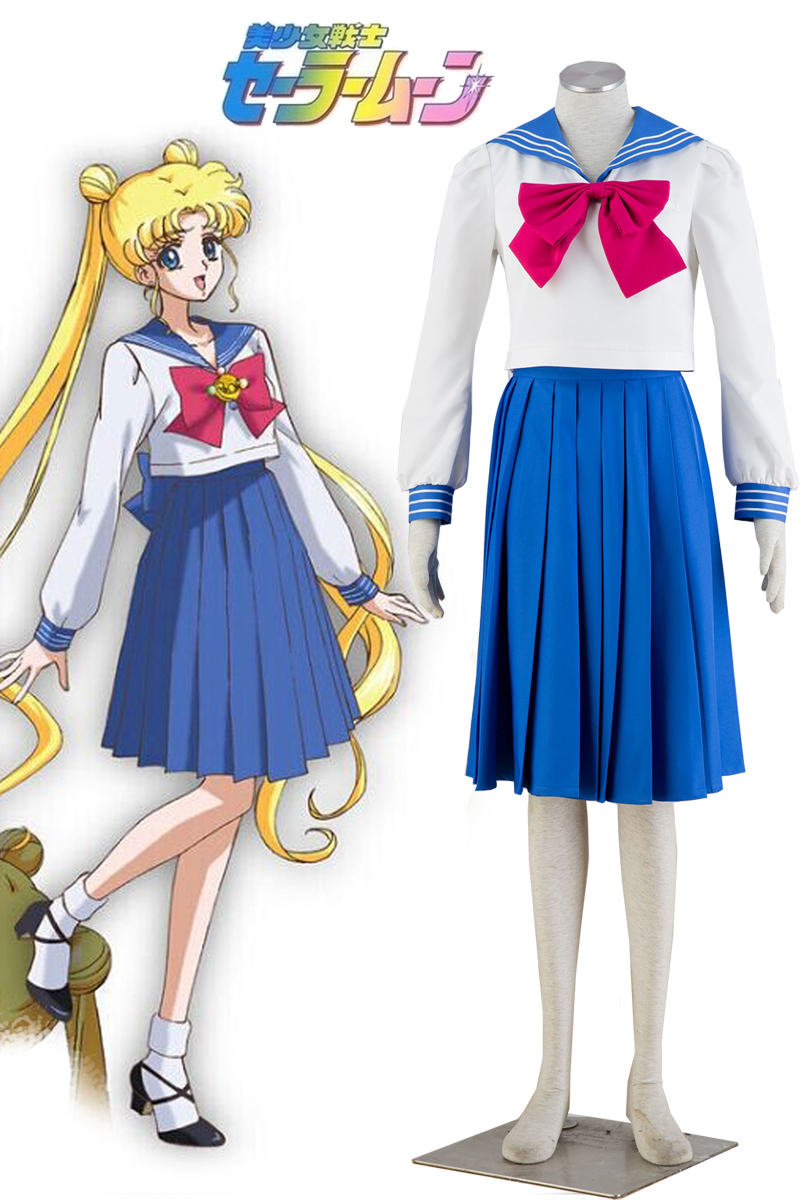 Sailor Moon Princess Sailor Moon Tsukino Usagi Sailor School Uniform Cosplay Costume