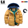 Brand Sunshine Kid 2016 Children Outerwear Coats Girls Boys Warm Winter Down Coat Jacket Hooded Outwear
