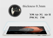 X98 Air 3G Glass Screen Protectors For for Teclast P98 3G Octa Core / X98 AIR II Tempered Glass Screen Protector