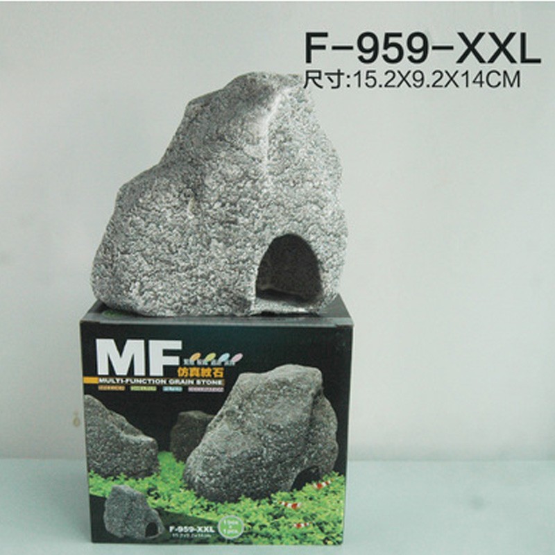 UP Aqua F959 Aquarium Fish Tank Decoration Cichlid Stone Ornament Landscaping
