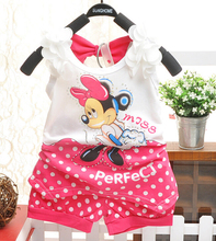 2015 new spring autumn baby girls clothing set suit set clothing children outerwear children tracksuit clothes
