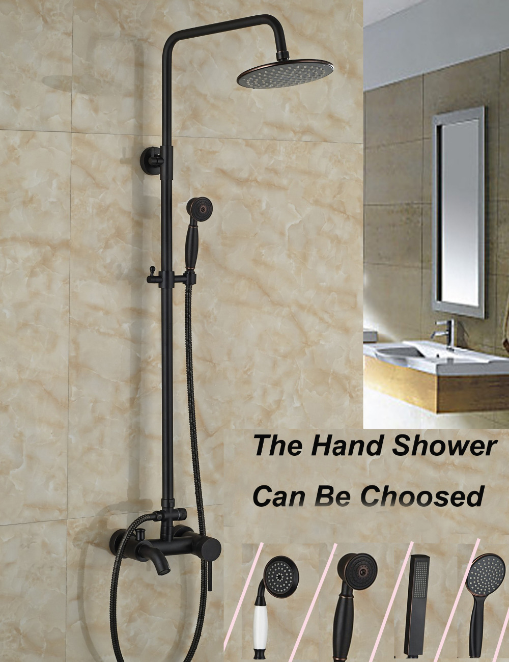 Online get cheap bronze robinet de douche aliexpress.com ...
