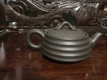 Teapot Yixing purple clay kettle kongfu tea set black Zhuni pot 160cc hand pull teacups home
