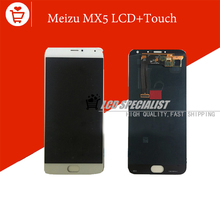 New White Original 5.5″ Inch Meizu MX5 LCD Display+Touch Screen Digitizer Glass For Meizu MX5 MTK6795 Full Assembly Repartment