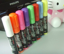 Free shipping Electronic neon pen handwritten neon board neon pen light pen crude paint brush 8mm8 set
