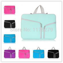 2016 Zipper Sleeve Bag Cover Case for apple Macbook Pro11 13 15 retina for macbook air 13 11 Laptop Carry Sleeve Bag Case Cover
