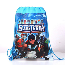 Cartoon Kids Drawstring Bags Backpacks Doc Mcstuffins Avengers Boys Children School Bag Mochila Infantil TMNT Girl