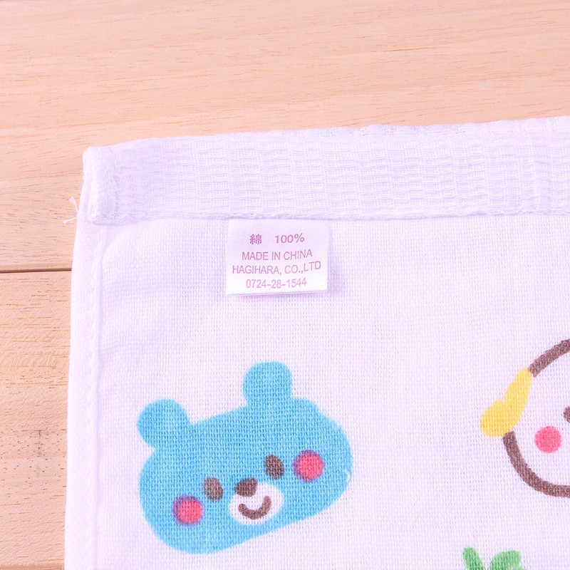 Baby Towels 100% cotton Soft Newborn Bath Towels Washcloth for Bathing Feeding Character baby towel Free shipping (6)