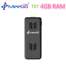 Meegopad T07 4GB  RAM  mini Compute Stick  32GB emmc  Mini pc windows10 Cherry Trail  x5-z8300    HDMI  Bluetooth  4.0