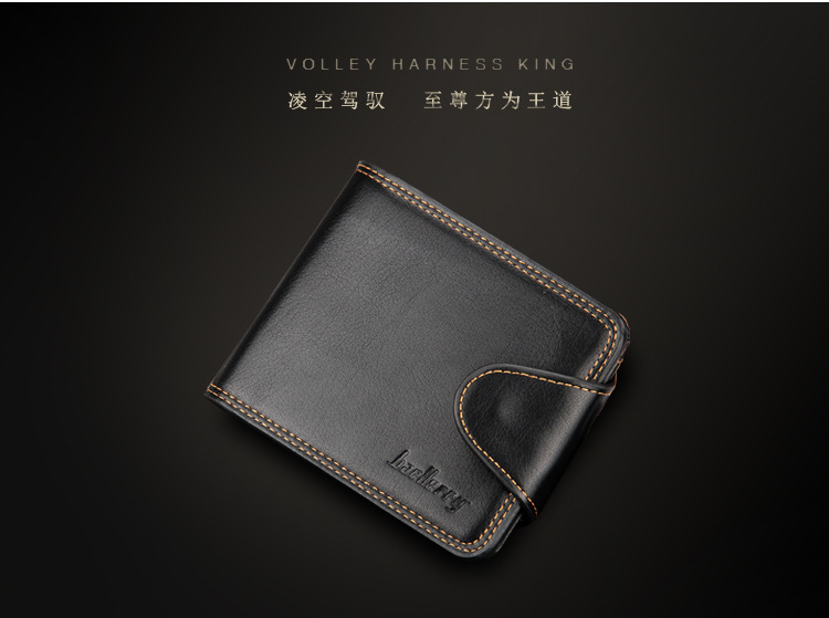 Hot Sale Business Affairs Leisure New Men Wallets High Quality Cross Zipper Hasp Credit Card Holder Purse Wallet Free Shipping